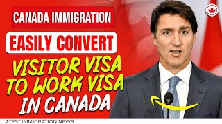 Canada Immigration  Canada Visitor Visa to Work Permit  What You Need to Know [upl. by Tristram206]