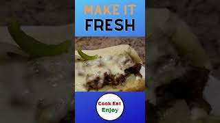 Best Cheesesteak Recipe Starts with Fresh Ingredients  Philly Cheesesteak Recipe shorts [upl. by Neersan]