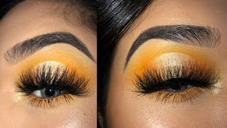 Yellow Eyes Using the James Charles Palette [upl. by Dorice205]