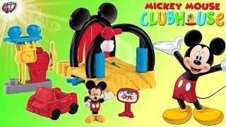 Diney Junior Mickey Mouse Clubhouse Soap n Suds Car Wash Playset Toy Review Fisher Price [upl. by Ibrab]