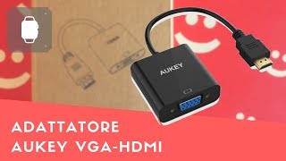 Adattatore Aukey VGAHDMI [upl. by Evangelist]