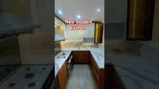 Modern kitchen Artificial granite [upl. by Winthorpe]