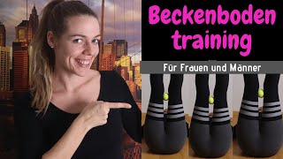 Beckenbodentraining für Frauen und Männer [upl. by Donela]