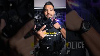 Do Police Use Silencers On Their Duty Guns shorts [upl. by Montfort280]