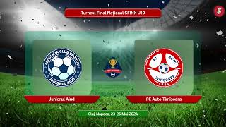 LIVE 🔴 U10 2014 Juniorul Aiud FC Auto Timișoara Turneul Final Național Sfinx Cluj Napoca⚽️🥇 [upl. by Lebasy167]