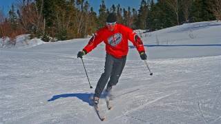 Improving your telemark turn on cross country skis [upl. by Obbard298]