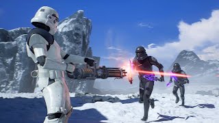 Stormtroopers vs Purge Troopers  STAR WARS JEDI FALLEN ORDER NPC Wars [upl. by Francklyn]