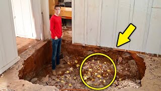 Grandson Removes Old Floor From Grandparents Farmhouse What He Found Made History [upl. by Line]