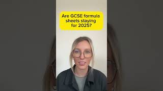 GCSE FORMULA SHEETS IN 2025 Students are likely to get formula and equation sheets in 2025 [upl. by Porett]