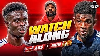 Arsenal vs Manchester United LIVE  Premier League Watch Along and Highlights with RANTS [upl. by Par]