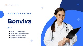 Bonviva  Product information uses dosage mechanism  ibandronic acid [upl. by Ihc]