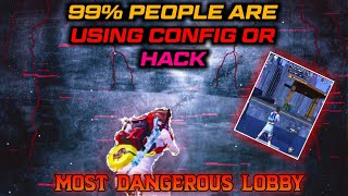 😱 99 PEOPLE ARE USING CONFIG OR HACK  MOST DANGEROUS LOBBY  RIDER JIT LIVE  BGMI GAMEPLAY [upl. by Atener712]