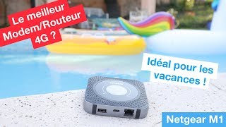 Ce modemrouteur 4G a sauvé mes vacances  Test du Netgear Nighthawk M1 [upl. by Aillimat]