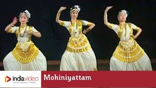 Mohiniyattam the classical dance of Kerala  India Video [upl. by Edyak]