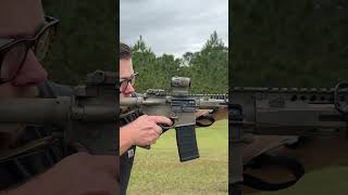 BCM 115” SBR slow mo shorts tsd [upl. by Aetnahs54]