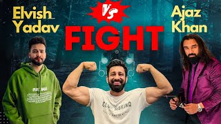 Elvish Yadav vs Ejaz Khan FIGHT Bigboss ott 3 vlogs Comedy carryminati paravjha ytshorts viral [upl. by Dloreh]