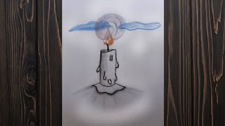 Surrealism  How to Draw SURREALISM Art for Beginners Easy Drawing Idea shorts [upl. by Elagiba]