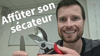 TUTO Comment affûter son sécateur [upl. by Jarret]