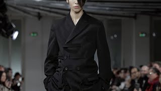 YOHJI YAMAMOTO pour homme AW2324  4K60p Edited Version [upl. by Eidlog482]