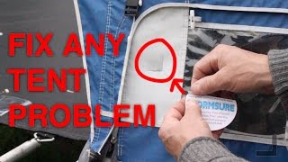 How To Repair Tents Using Stormsure  CAMPING ESSENTIALS [upl. by Llenna]