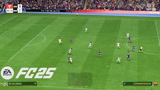 EA FC 25  FIFA 25  BETA GAMEPLAY  Barcelona vs Real Madrid [upl. by Anauqed]