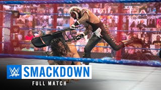 FULL MATCH Roman Reigns vs Rey Mysterio — Universal Title Hell in a Cell Match SmackDown 2021 [upl. by Sension]