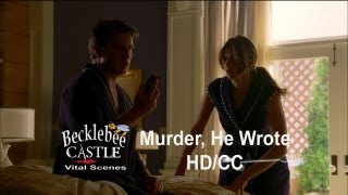 Castle 5x04 quotMurder He Wrotequot Beckett amp Castle Panic  Ryan Knows The Secret HDCC [upl. by Inaoj]