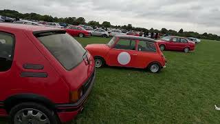 Quick look at the pre 90s car park Bicester Scramble Oct 24 [upl. by Aim]