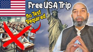 Free USA Trip ‍✈️ No Test [upl. by Ynohtnaluap11]