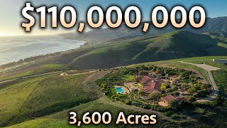 Touring a 110000000 California Ranch With 3 MEGA MANSIONS [upl. by Fregger]