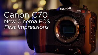 Canon C70  New Cinema EOS [upl. by Ainelec]