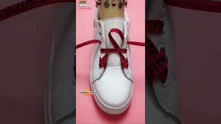 How to tie shoelaces  sneakers shoelacing tips tutorial tips shoelaces [upl. by Aierdna]