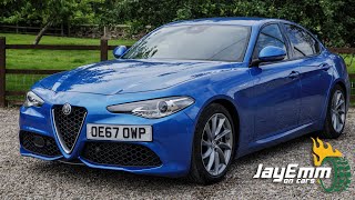 Heres Why Britains Youngest Pilot Drives an Alfa Romeo Giulia Veloce [upl. by Dlnaod]