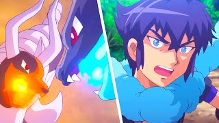 Alain vs 10 Mega Evolutions  Full Battle  Pokemon AMV [upl. by Arrait]