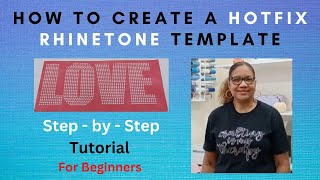 How To Create A Hotfix Rhinestone Template StepbyStep Tutorial [upl. by Kulda]