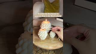 kerzen dekorieren  kerzen selber machen silikonform  candle diy  candle decoration  شموع ديكور [upl. by Araas]