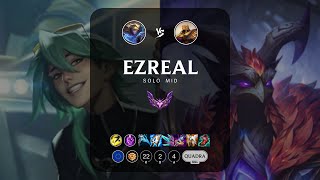 Ezreal Mid vs Azir  EUW Master Patch 144 [upl. by Daj]