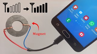 Magnet boosts the mobile antenna  Antenna Booster [upl. by Becki]