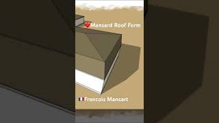 What is a Mansard Roof Shorts [upl. by Canty]