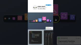 Day 06100 Day✅ Trigonometric functions Using html amp css codeCraft html css ytshorts projects [upl. by Gine]