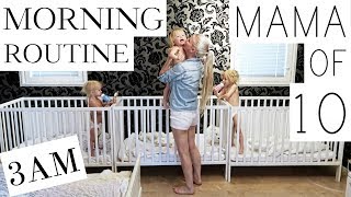 MY MORNING ROUTINE with 10 CHILDREN   PART 13 [upl. by Abel557]