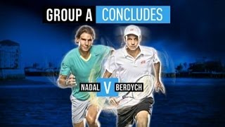 Preview Rafael Nadal vs Tomas Berdych in London [upl. by Rolyt]