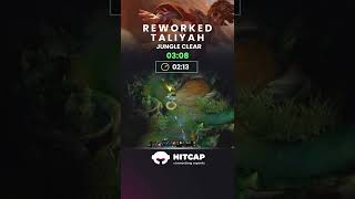 Check out this quick Taliyah jungle clear after her rework [upl. by Esidnak]