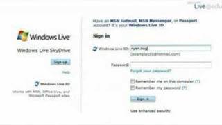 Windows Live SkyDrive  Overview [upl. by Mordy]