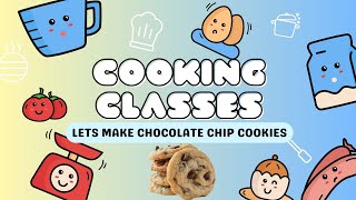 Easy Chocolate Chip Cookie Recipe  Educational video for kids [upl. by Goulder136]