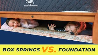 Box Springs vs Foundation  Which Is Right For You [upl. by Hyams]