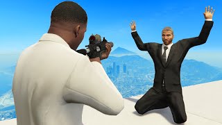 ¿Qué Pasa si Matas al PRESIDENTE en GTA 5 [upl. by Anwahsar]