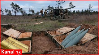 Ukrainian forces deploy super powerful Sovietera artillery system with US projectiles near Toretsk [upl. by Rosalyn]