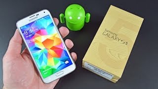 Samsung Galaxy S5 Unboxing amp Review [upl. by Gordie]