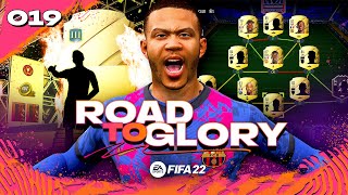 FIFA 22 ROAD TO GLORY 19  I built an OVERPOWERED TEAM for the WEEKEND LEAGUE [upl. by Donahue]